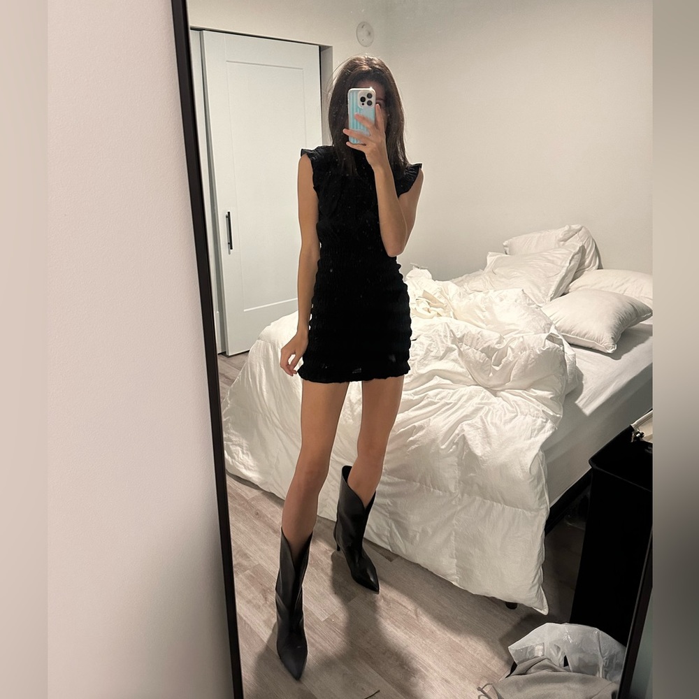 Maje ruched dress size 36